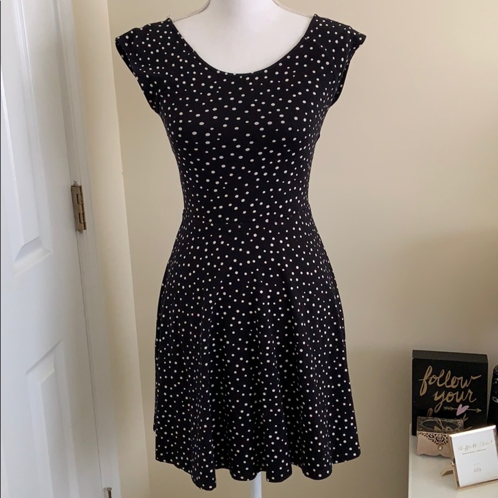 Polka dot Skater dress
